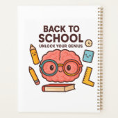 Zurück zur Schule - Entsperren Sie Ihr echtes Note Planer (Rückseite)