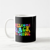Zurück zur Schule Erster Schultag Kaffeetasse (Links)