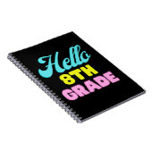 Zurück zur Schule, erster Schultag Notizblock (Rechte Seite)