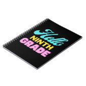 Zurück zur Schule, erster Schultag Notizblock (Linke Seite)