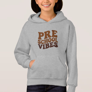 Zurück zur Schule Erster Tag im Vorschulalter Groo Hoodie
