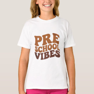 Zurück zur Schule Erster Tag im Vorschulalter Groo T-Shirt
