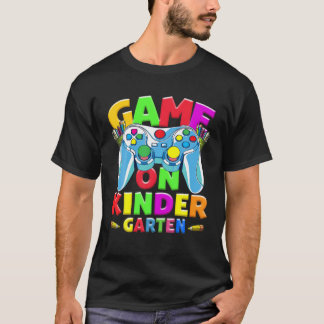 Zurück zur Schule Erster Tag Spiel auf Kindergarte T-Shirt