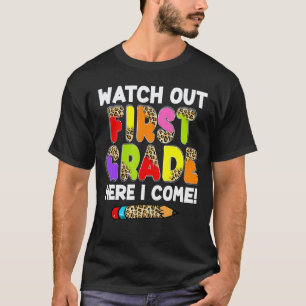 Zurück zur Schule Erster Tag Vorsicht Kindergarten T-Shirt