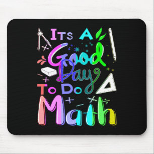 Zurück zur Schule Es ist ein guter Tag, um Mathema Mousepad