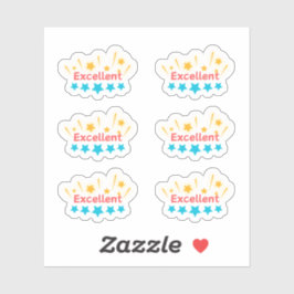 Zurück zur Schule "Exzellente" Aufkleber