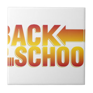 zurück zur Schule Fliese