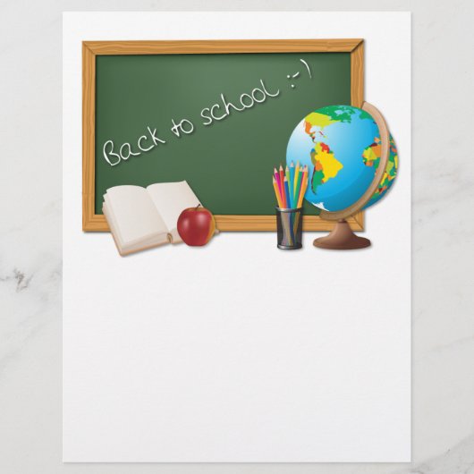 Zurück zur Schule Flyer (Vorne)