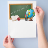 Zurück zur Schule Flyer (Hand)