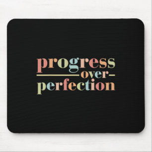 Zurück zur Schule Fortschritt über Perfektion Vint Mousepad
