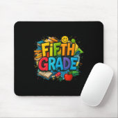 Zurück zur Schule Fünfte Klasse Team glücklich ers Mousepad (Mit Mouse)