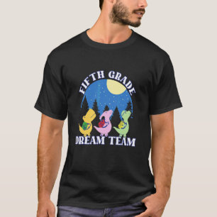 Zurück zur Schule Fünfte Klasse Traumteam Schüler T-Shirt