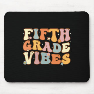 Zurück zur Schule Fünfte Klasse Vibes Studentenleh Mousepad