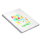 Zurück zur Schule für 1. Klasse Notizblock (Rechte Seite)