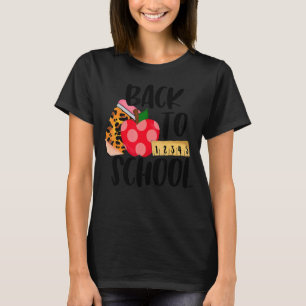 Zurück zur Schule Für Lehrer Schüler Erster Schult T-Shirt