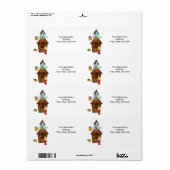 Zurück zur Schule für Vogellehrer-Labels (Vorne)