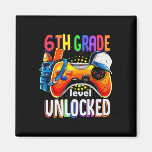 Zurück zur Schule Gamepad Sechste Stufe Unloc Magnet