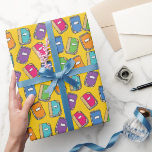 zurück zur Schule Geschenk des Lehrers Geschenkpapier