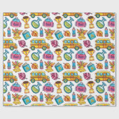 Zurück zur Schule Geschenkpapier (Flach)