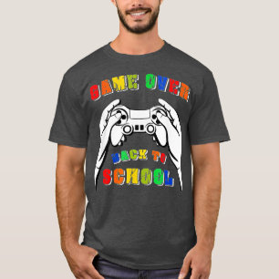 Zurück zur Schule Gezwitscher über Lehrer Student  T-Shirt