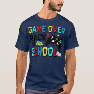 Zurück zur Schule Gezwitscher über Lehrer Student  T-Shirt
