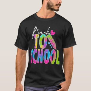 Zurück zur Schule Glücklicher erster Schultag Tie  T-Shirt