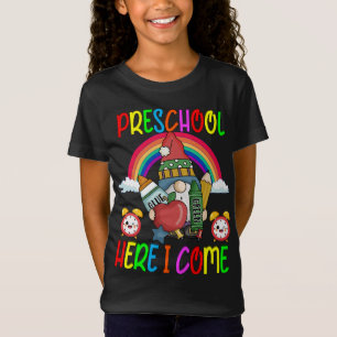 Zurück zur Schule Gnomes Erster Tag der Vorschule T-Shirt
