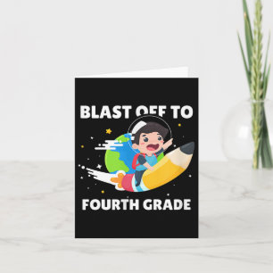 Zurück zur Schule Grafik N Karte