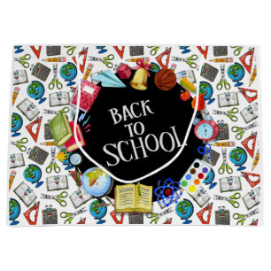 Zurück zur Schule Große Geschenktüte