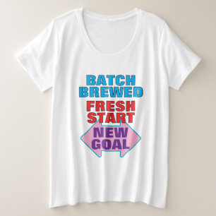 Zurück zur Schule Große Größe T-Shirt