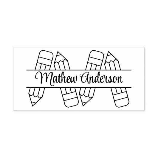 Zurück zur Schule Gummistempel (Prägung)