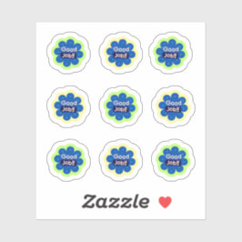 Zurück zur Schule "Gut gemacht" Aufkleber