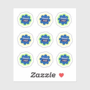 Zurück zur Schule "Gut gemacht" Aufkleber