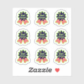 Zurück zur Schule "Gut gemacht" Aufkleber (Blatt)