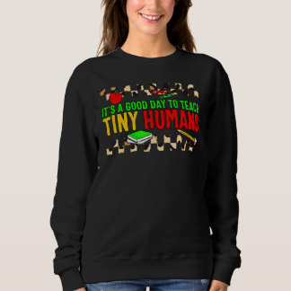 Zurück zur Schule Guter Tag, um Menschen Cottageco Sweatshirt