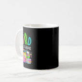 Zurück zur Schule Hallo Dritte Klasse für Kinder T Kaffeetasse (Vorderseite Links)