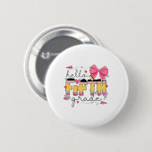 Zurück zur Schule Hallo Fünfte Klasse Lehrer Coque Button (Vorne & Hinten)