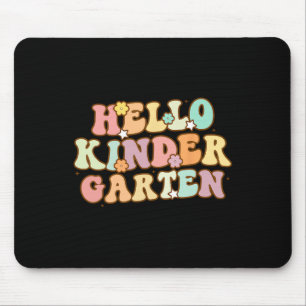 Zurück zur Schule Hallo Kindergarten für Kinder Ju Mousepad
