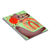 Zurück zur Schule | Happy Smile Cloud Sun Snail Na Notizblock (Rechte Seite)