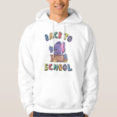 Zurück zur Schule Hoodie (Vorderseite)
