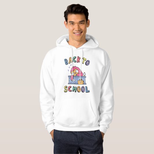 Zurück zur Schule Hoodie (Vorne ganz)