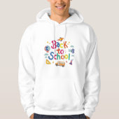 Zurück zur Schule Hoodie (Vorderseite)