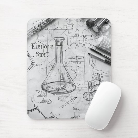 Zurück zur Schule I Wissenschaft 10 Mousepad (Mit Mouse)