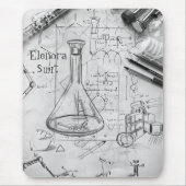 Zurück zur Schule I Wissenschaft 10 Mousepad (Vorne)