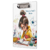 Zurück zur Schule I Wissenschaft 1 Klemmbrett (Links)