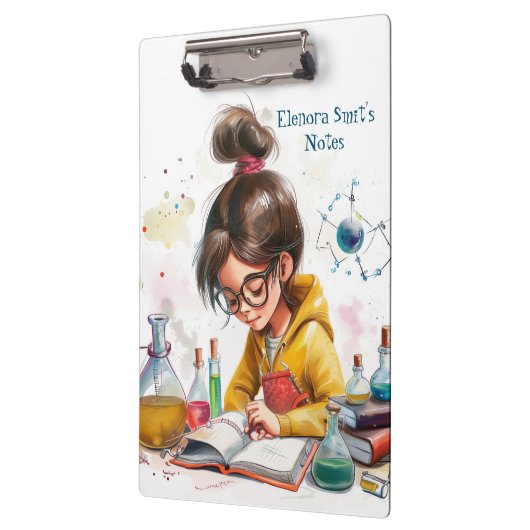 Zurück zur Schule I Wissenschaft 1 Klemmbrett (Links)