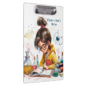 Zurück zur Schule I Wissenschaft 1 Klemmbrett (Rechts)