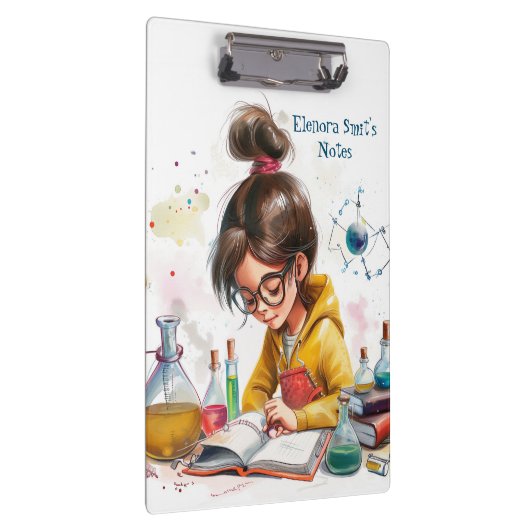 Zurück zur Schule I Wissenschaft 1 Klemmbrett (Rechts)