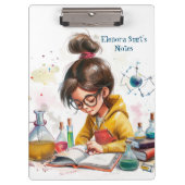 Zurück zur Schule I Wissenschaft 1 Klemmbrett (Vorderseite)