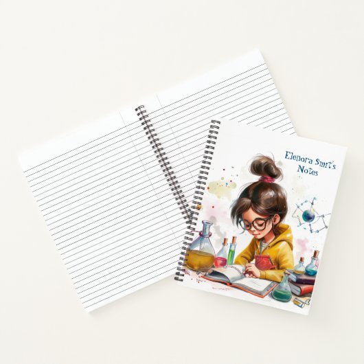 Zurück zur Schule I Wissenschaft 1 Notizblock (Innenseite)